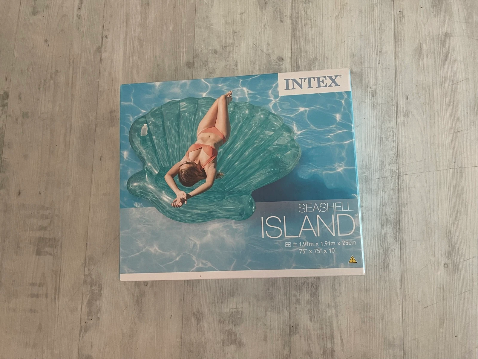 Matelas gonflable coquillage INTEX